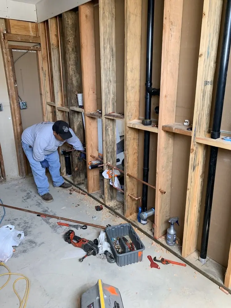Commercial rough-in plumbing for Commercial Plumbing in La Puente